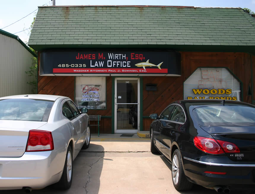Wagoner Office Awning